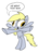 Size: 4961x7016 | Tagged: safe, artist:joeywaggoner, derpy hooves, pegasus, pony, g4, absurd resolution, female, mare, solo