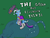 Size: 2000x1536 | Tagged: safe, artist:thecrimsondm, maud pie, trixie, bear, earth pony, pony, unicorn, ursa, ursa minor, g4, female, lesbian, mare, newbie artist training grounds, ship:mauxie, shipping, sword, wrong cutie mark