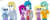 Size: 1400x570 | Tagged: safe, artist:asika-aida, brawly beats, fuchsia blush, lavender lace, prince blueblood, thunderbass, trixie, equestria girls, g4, my little pony equestria girls: rainbow rocks, background human, female, fuchsiabass, lavenderbeats, male, ship:bluetrix, shipping, simple background, straight, transparent background, trixie and the illusions, vector