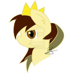 Size: 2000x2000 | Tagged: safe, artist:dizzydoo_, oc, oc only, oc:prince whateverer, example, high res, portrait, princewhateverer, solo