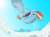 Size: 4267x3200 | Tagged: safe, artist:rainb0wdashie, rainbow dash, g4, falling, flying, freefall