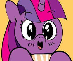 Size: 715x598 | Tagged: safe, artist:kyzacreations, twilight sparkle, pony, g4, female, happy, morningtwilightsparkle, solo