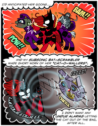 Size: 1280x1641 | Tagged: safe, artist:askbritanniamlp, oc, oc only, oc:britannia, pony, batwoman, bipedal, comic, tumblr