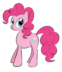 Size: 1091x1264 | Tagged: safe, artist:hip-indeed, pinkie pie, g4, female, scrunchy face, solo