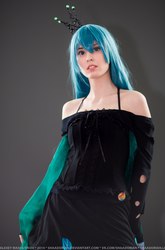 Size: 1053x1600 | Tagged: safe, queen chrysalis, human, g4, cosplay, irl, irl human, photo