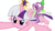 Size: 1024x576 | Tagged: dead source, safe, artist:official-lunaflaire, color edit, spike, twilight, twilight sparkle, alicorn, pony, g1, g4, big crown thingy, deviantart watermark, element of magic, female, g1 to g4, generation leap, mare, obtrusive watermark, twilight sparkle (alicorn), watermark