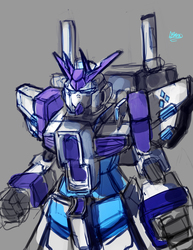 Size: 2550x3300 | Tagged: safe, artist:checkerboardazn, rarity, g4, crossover, duo, female, gundam, high res, male, mecha