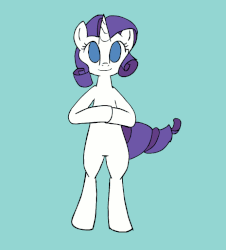 Size: 691x764 | Tagged: safe, artist:whatsapokemon, rarity, pony, g4, animated, bipedal, cute, dancing, dancity, female, frame by frame, raribetes, solo