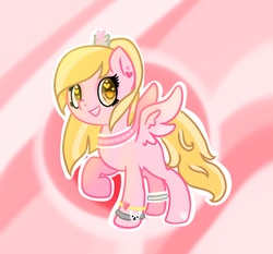 Size: 824x768 | Tagged: safe, artist:cuddle-kimchie, oc, oc only, oc:baby doll, pegasus, pony, solo