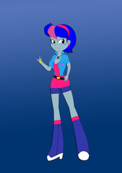 Size: 2149x3035 | Tagged: safe, artist:odiz, equestria girls, g4, arcee, high res, transformers