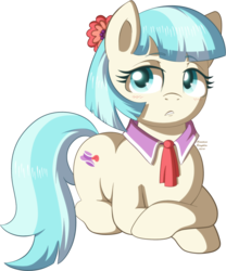 Size: 1320x1584 | Tagged: safe, artist:arastane-siryphia, coco pommel, g4, female, simple background, solo, transparent background