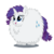 Size: 1200x1200 | Tagged: safe, artist:soobel, rarity, pony, unicorn, g4, excessive fluff, female, fluffy, simple background, solo, transparent background