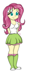 Size: 802x2045 | Tagged: safe, artist:luckycat99, fluttershy, equestria girls, g4, female, solo