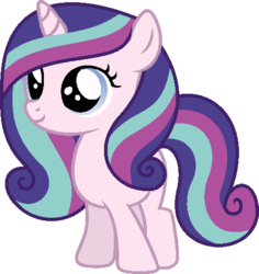 Size: 455x482 | Tagged: safe, artist:archerinblue, oc, oc only, oc:love bloom, g4, female, filly, offspring, parent:princess cadance, parent:shining armor, parents:shiningcadance, simple background, solo, transparent background