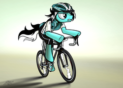 Size: 1920x1368 | Tagged: safe, artist:dori-to, oc, oc only, bicycle, helmet, solo