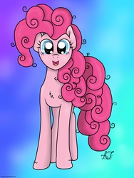 Size: 3456x4608 | Tagged: safe, artist:artyjoyful, pinkie pie, earth pony, pony, g4, female, solo