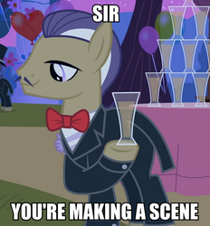 Size: 650x700 | Tagged: safe, screencap, pony, g4, simple ways, image macro, meme, unnamed character, unnamed pony, wine