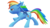 Size: 1920x1080 | Tagged: safe, rainbow dash, g4, 3d, female, solo