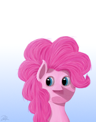 Size: 2452x3094 | Tagged: safe, artist:zeeponi, pinkie pie, g4, female, high res, solo