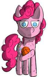 Size: 1247x1973 | Tagged: safe, artist:crashbrowns, pinkie pie, earth pony, pony, g4, basketball, female, mare, simple background, solo, sports, transparent background