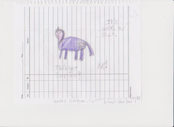 Size: 1024x746 | Tagged: safe, artist:naveekdarkroom, twilight sparkle, g4, lined paper, newbie artist training grounds, stylistic suck, traditional art, you tried