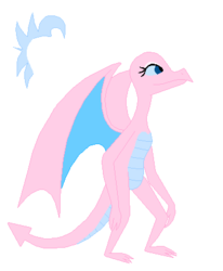 Size: 358x434 | Tagged: safe, artist:selenaede, dragon, base, solo