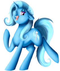 Size: 1024x1207 | Tagged: safe, artist:baffleddingo, trixie, pony, unicorn, g4, female, mare, simple background, solo, transparent background