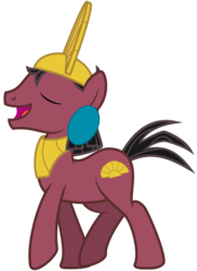 Size: 4000x5500 | Tagged: safe, artist:yanoda, earth pony, pony, absurd resolution, black hair, black mane, crossover, crown, disney, disney prince, ear piercing, earring, emperor, emperor kuzco, emporer, jewelry, kuzco, male, newbie artist training grounds, nobility, piercing, ponified, regalia, royalty, simple background, solo, the emperor's new groove, transparent background, vector