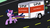 Size: 5760x3240 | Tagged: safe, artist:comradefluffski, spike, twilight sparkle, g4, rental truck, u-haul