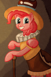 Size: 611x916 | Tagged: safe, chancellor puddinghead, pinkie pie, g4, joseph ducreux, meme, parody