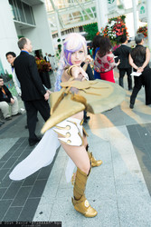 Size: 1365x2048 | Tagged: safe, princess celestia, human, g4, cosplay, irl, irl human, midriff, photo