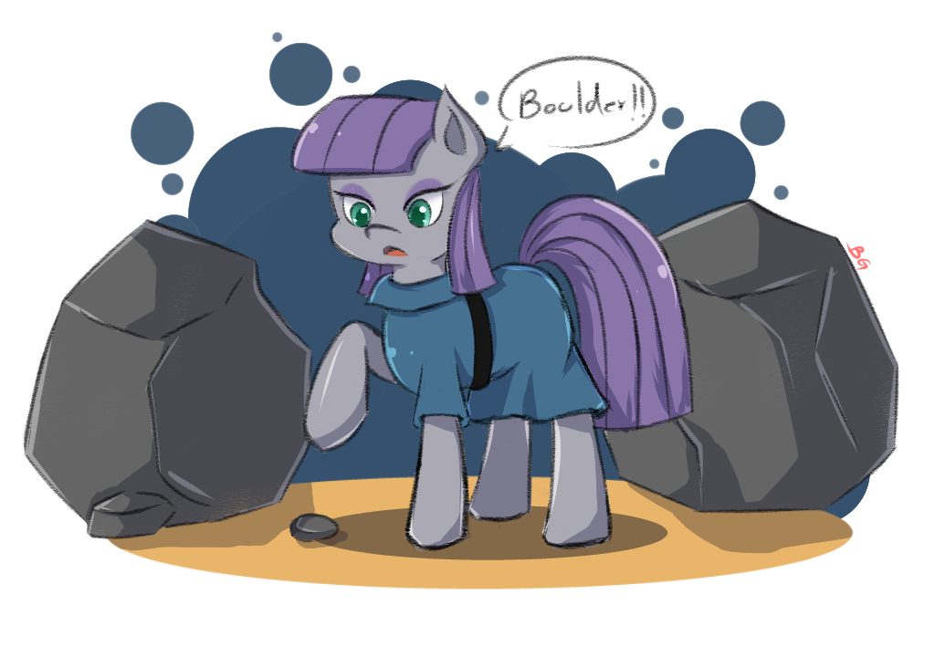 Safe Artist Tikrs Boulder G Maud Pie Earth Pony