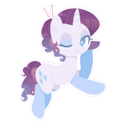 Size: 1280x1280 | Tagged: dead source, safe, artist:hawthornss, part of a set, rarity, g4, alternate hairstyle, clothes, female, simple background, socks, solo, transparent background