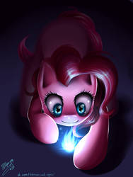 Size: 2400x3200 | Tagged: safe, artist:lolperson99, pinkie pie, g4, blue flame, female, high res, solo