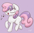 Size: 1200x1168 | Tagged: safe, artist:erysz, sweetie belle, g4, eyes closed, female, singing, solo