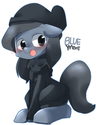 Size: 750x950 | Tagged: safe, artist:gyaheung, oc, oc only, pony, clothes, hat, solo