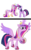 Size: 6287x10000 | Tagged: safe, artist:morion87, princess cadance, twilight sparkle, alicorn, pony, g4, absurd resolution, body sharing, eye contact, female, fusion, horn, horns are touching, looking at each other, mare, twilight sparkle (alicorn), why