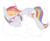 Size: 1280x1047 | Tagged: dead source, safe, artist:hawthornss, rainbow dash, pegasus, pony, g4, annoyed, blushing, cloud, ear fluff, female, lying, mare, simple background, solo, transparent background, tsunderainbow, tsundere