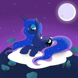 Size: 2048x2048 | Tagged: safe, artist:bratzoid, princess luna, g4, female, high res, solo