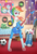 Size: 1344x2000 | Tagged: safe, artist:anthocat, pinkie pie, rainbow dash, tank, equestria girls, g4, my little pony equestria girls: rainbow rocks, boots, clothes, electric guitar, football, grin, guitar, high heel boots, humanized, musical instrument, pajamas, record, shirt, shoes, skirt, slippers, smiling, smirk, socks, solo