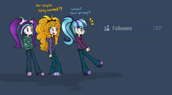 Size: 1280x707 | Tagged: safe, artist:jankrys00, adagio dazzle, aria blaze, sonata dusk, equestria girls, g4, my little pony equestria girls: rainbow rocks, clothes, hoodie, the dazzlings, trio, tumblr