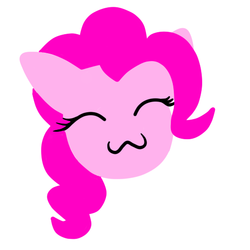 Size: 512x512 | Tagged: safe, artist:fritzipretzel, pinkie pie, g4, :3, cute