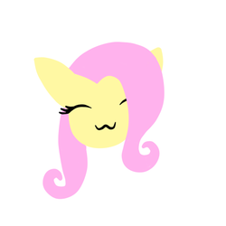 Size: 512x512 | Tagged: safe, artist:fritzipretzel, fluttershy, g4, :3, cute