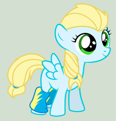 Size: 900x941 | Tagged: dead source, safe, artist:firepony-bases, artist:lulaadopts, oc, oc only, unnamed oc, adoptable, adopted, base used, offspring, parent:applejack, parent:soarin', parents:soarinjack, simple background, solo