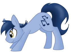 Size: 3000x2258 | Tagged: safe, artist:cleppyclep, blues, noteworthy, earth pony, pony, g4, male, solo, stallion