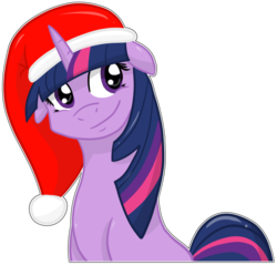 Size: 900x862 | Tagged: safe, artist:missitofu, twilight sparkle, g4, christmas, female, solo