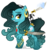 Size: 1024x1101 | Tagged: safe, artist:lunarahartistry, oc, oc only, oc:bloo lagoon, earth pony, pony, female, mare