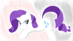 Size: 1371x771 | Tagged: safe, artist:fromamida, rarity, pony, unicorn, g4, female, mare, solo