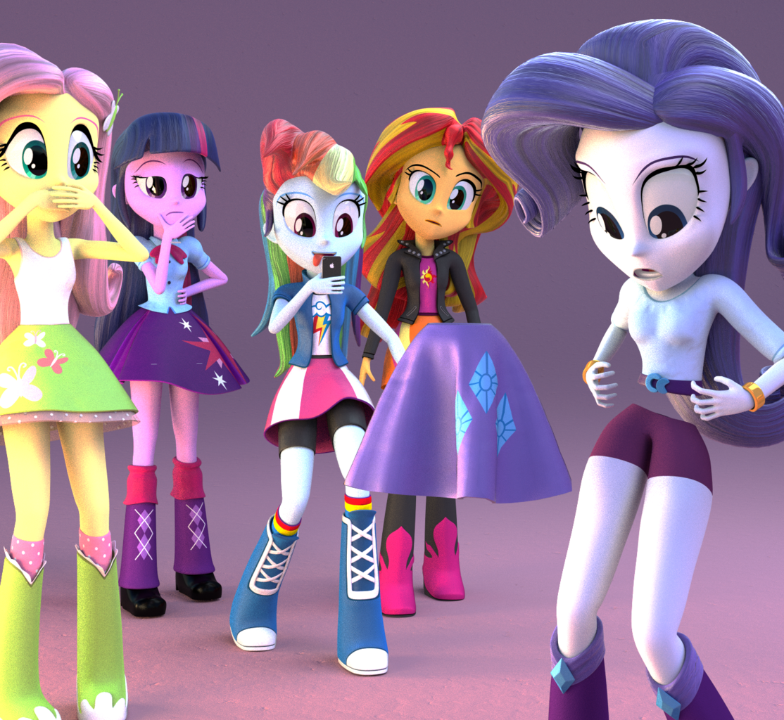 Equestria Girls en 3D Large