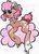 Size: 1914x2622 | Tagged: safe, artist:partypievt, oc, oc only, oc:sickly sweet, food pony, original species, cloud, solo